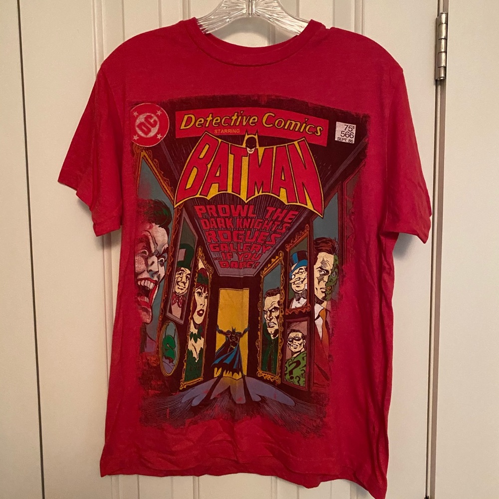 Vintage Style Super Soft Batman Comic T-Shirt